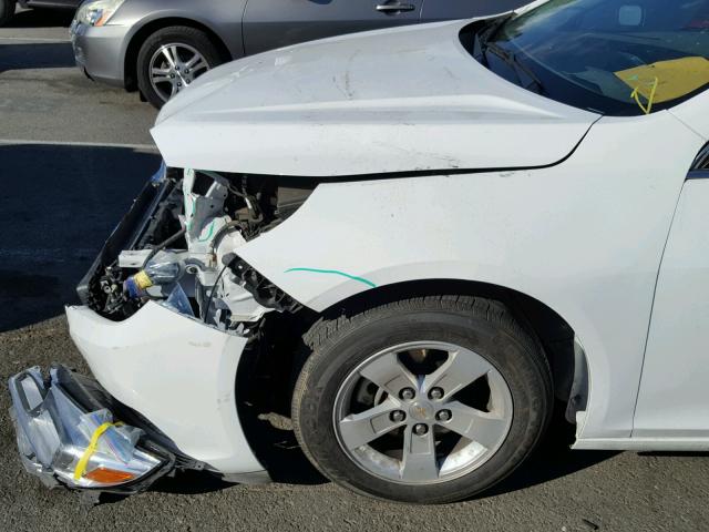 1G11B5SL6FF347141 - 2015 CHEVROLET MALIBU LS 白色 照片 9