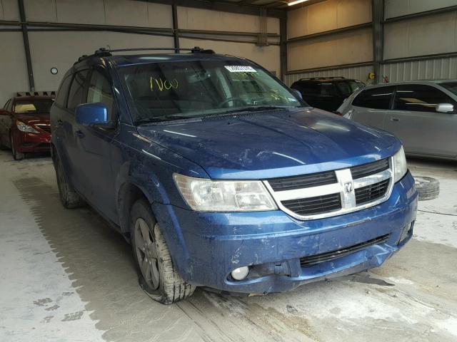 3D4PG5FVXAT137397 - 2010 DODGE JOURNEY SX BLUE photo 1