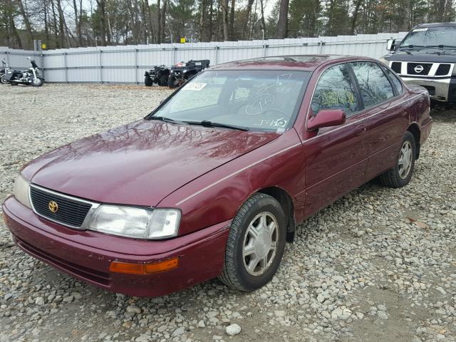 4T1BF12B7TU071748 - 1996 TOYOTA AVALON XL RED photo 2