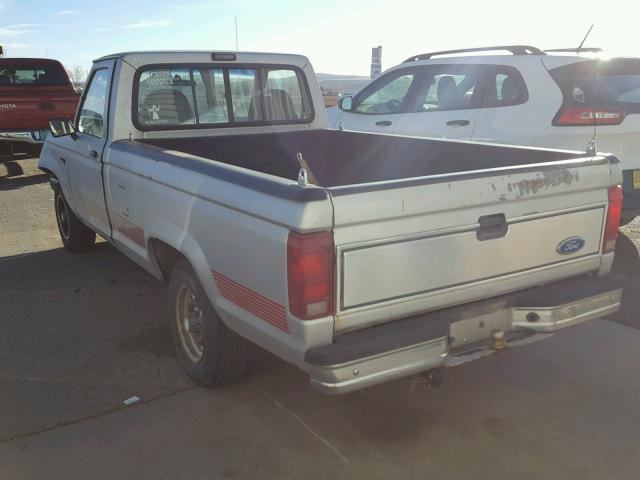 1FTCR10A6MPA10725 - 1991 FORD RANGER SILVER photo 3