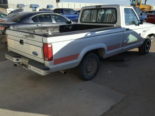 1FTCR10A6MPA10725 - 1991 FORD RANGER SILVER photo 4
