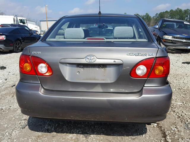 1NXBR32E83Z188008 - 2003 TOYOTA COROLLA CE GOLD photo 9