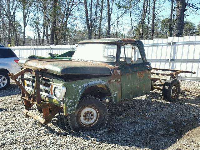 2281813889 - 1968 DODGE RAM 250 GREEN photo 2