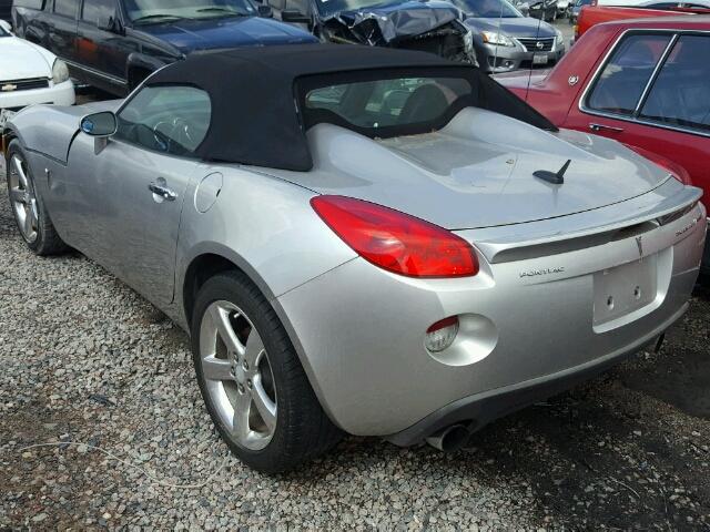 1G2MF35X38Y125177 - 2008 PONTIAC SOLSTICE G SILVER photo 3