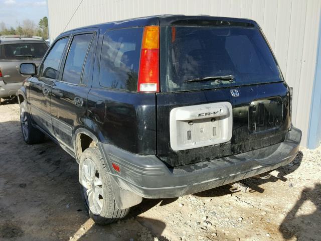 JHLRD28471S007101 - 2001 HONDA CR-V LX BLACK photo 3