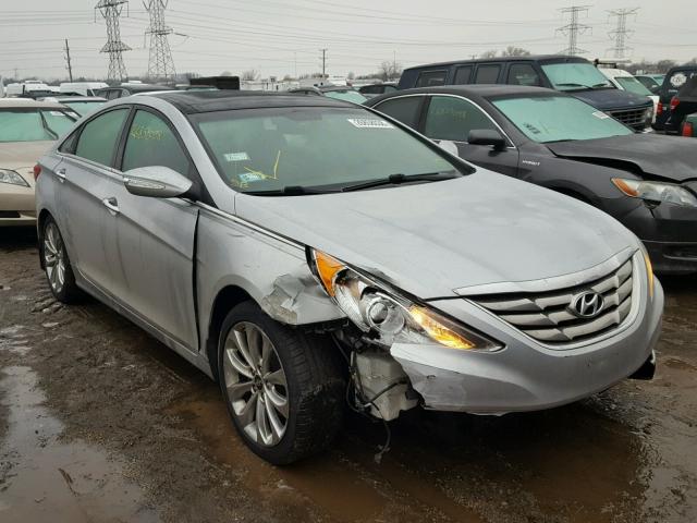 5NPEC4AB7CH335137 - 2012 HYUNDAI SONATA SE SILVER photo 1