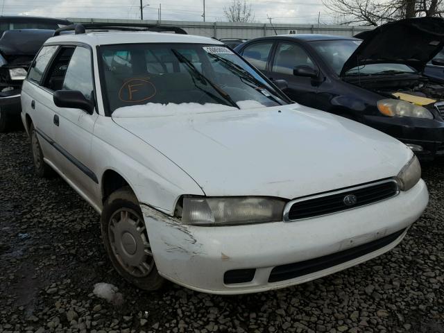 4S3BK4356V7314705 - 1997 SUBARU LEGACY L WHITE photo 1