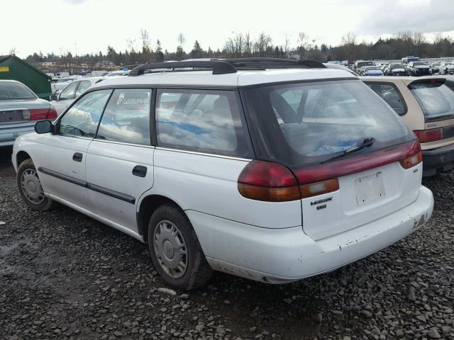 4S3BK4356V7314705 - 1997 SUBARU LEGACY L WHITE photo 3