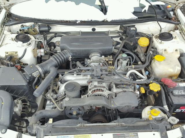 4S3BK4356V7314705 - 1997 SUBARU LEGACY L WHITE photo 7