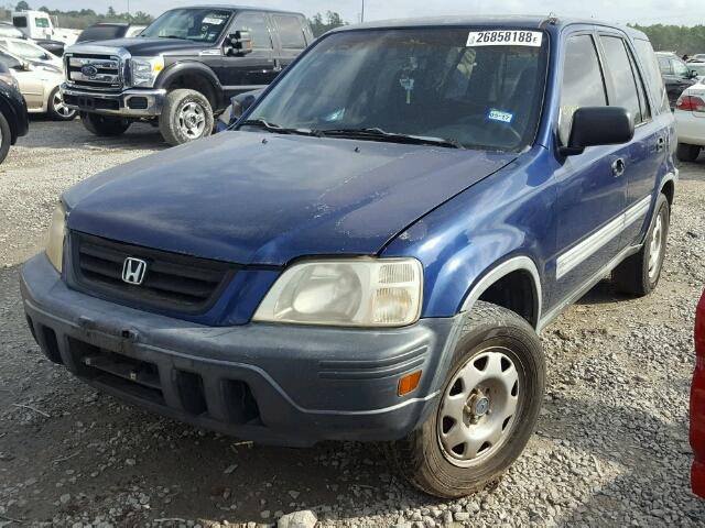 JHLRD2844XC023887 - 1999 HONDA CR-V LX BLUE photo 2