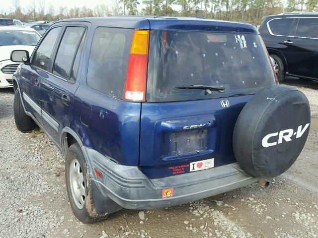 JHLRD2844XC023887 - 1999 HONDA CR-V LX BLUE photo 3