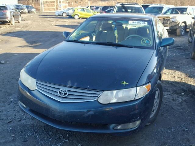 2T1CE22P53C020016 - 2003 TOYOTA CAMRY SOLA GREEN photo 2