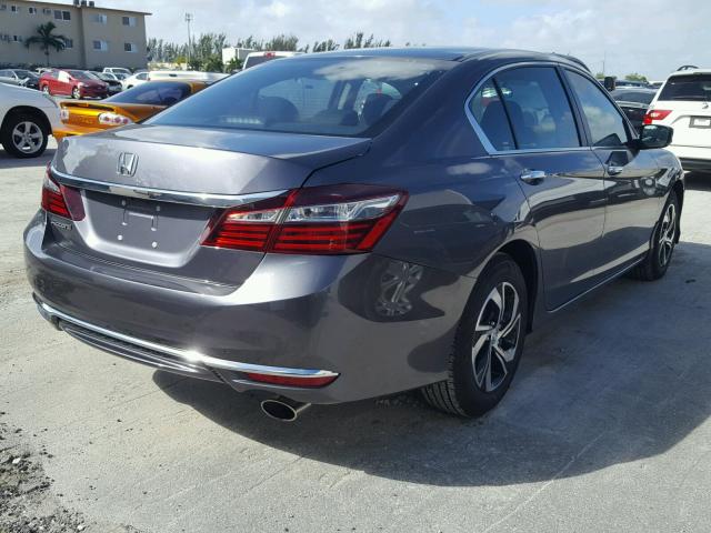 1HGCR2F31HA247440 - 2017 HONDA ACCORD LX GRAY photo 4