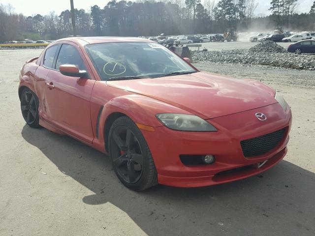 JM1FE17N740131404 - 2004 MAZDA RX8 RED photo 1