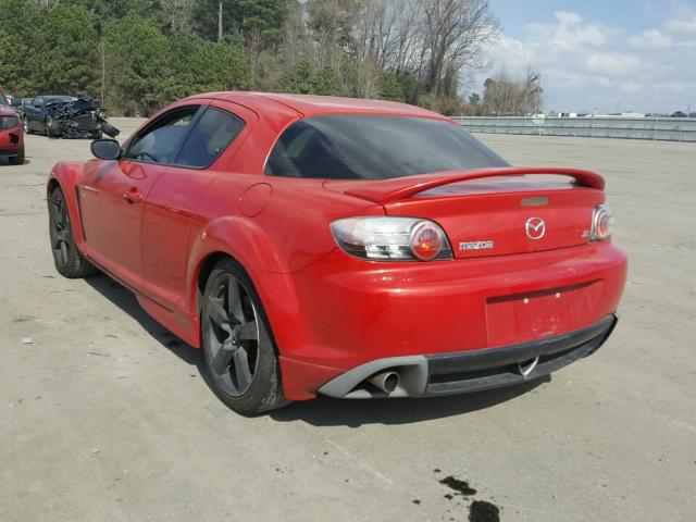 JM1FE17N740131404 - 2004 MAZDA RX8 RED photo 3