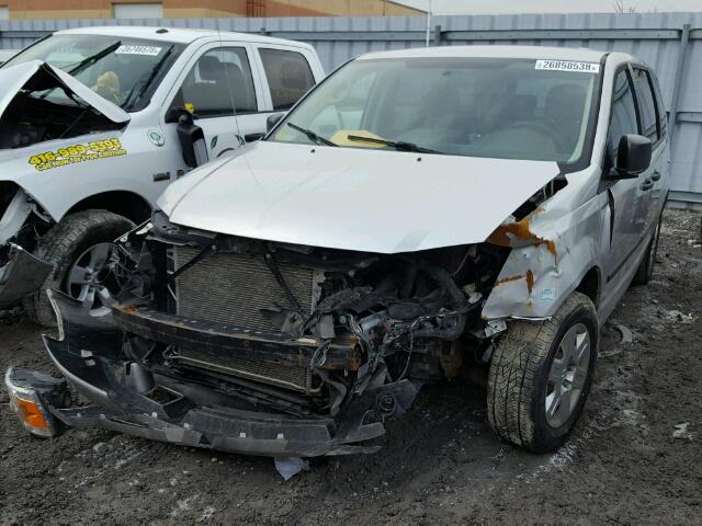 2D4RN4DE1AR287994 - 2010 DODGE GRAND CARA SILVER photo 2