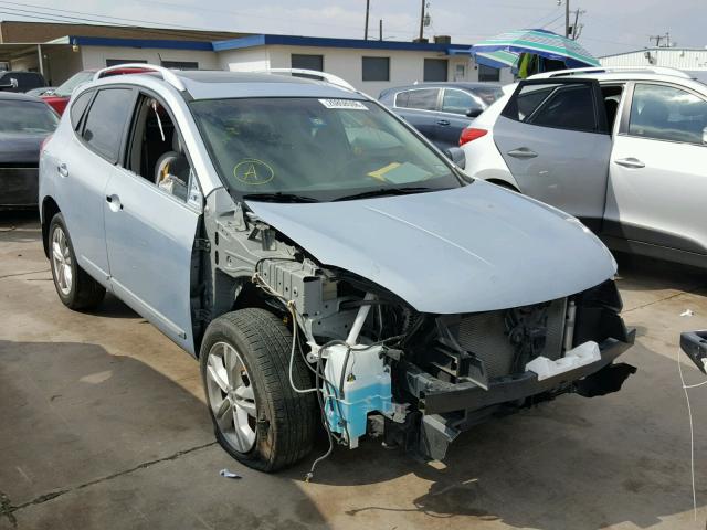 JN8AS5MT3DW008505 - 2013 NISSAN ROGUE S SILVER photo 1