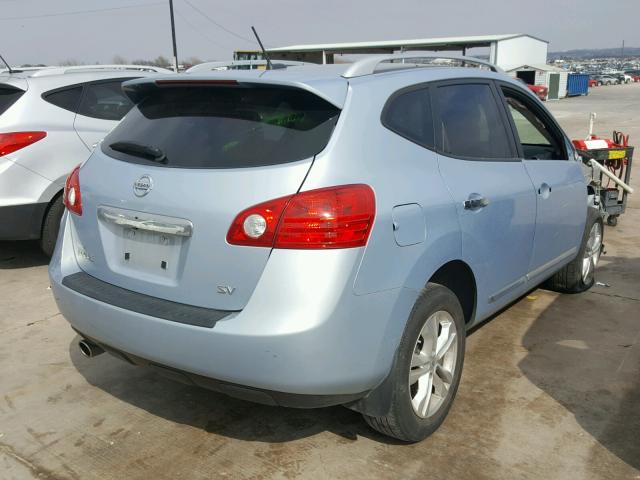 JN8AS5MT3DW008505 - 2013 NISSAN ROGUE S SILVER photo 4