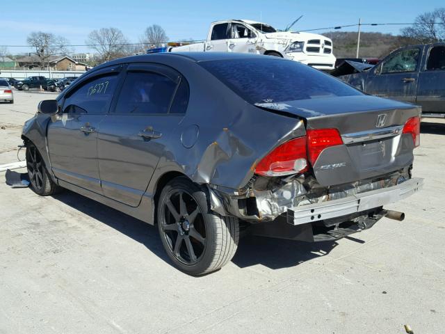 1HGFA16547L090831 - 2007 HONDA CIVIC LX GRAY photo 3