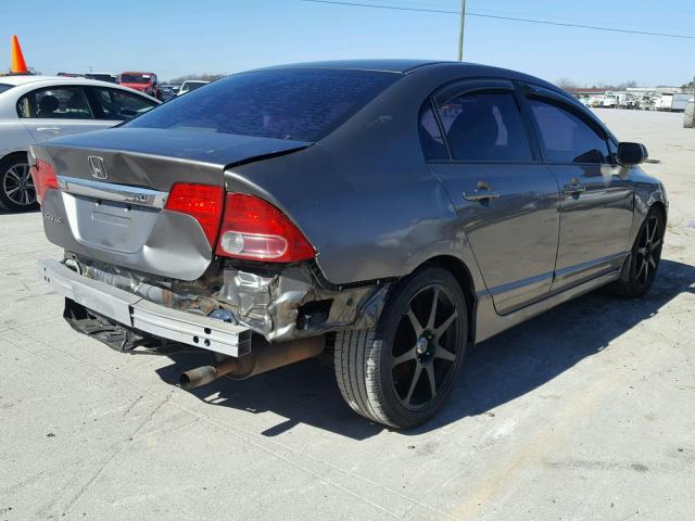 1HGFA16547L090831 - 2007 HONDA CIVIC LX GRAY photo 4