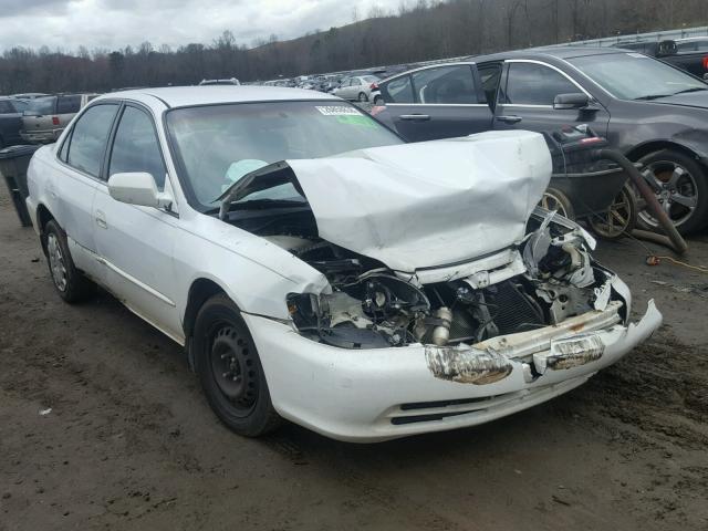 1HGCG56491A029722 - 2001 HONDA ACCORD LX WHITE photo 1