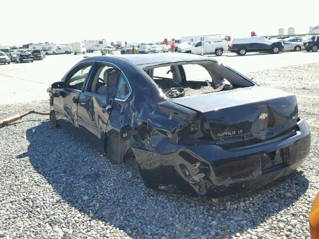 2G1WG5EK5B1261010 - 2011 CHEVROLET IMPALA LT BLACK photo 3