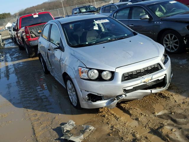 1G1JC5SH5D4120685 - 2013 CHEVROLET SONIC LT SILVER photo 1