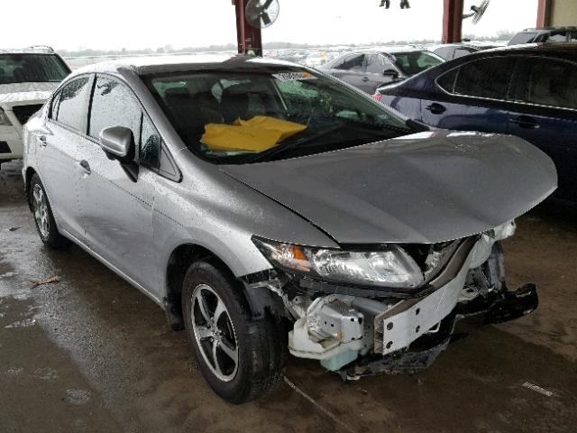 19XFB2F76FE022508 - 2015 HONDA CIVIC SE SILVER photo 1