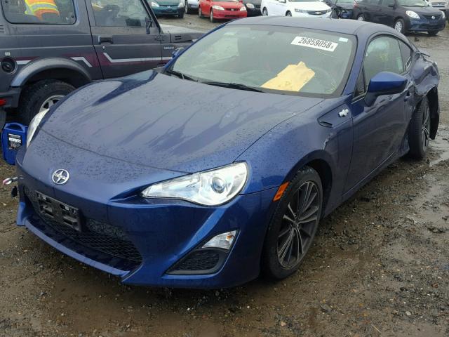 JF1ZNAA16D1721872 - 2013 TOYOTA SCION FR-S ლურჯი ფოტო 2