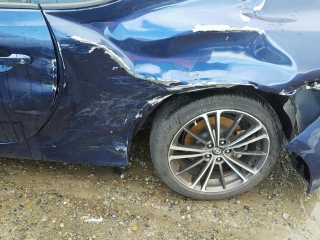 JF1ZNAA16D1721872 - 2013 TOYOTA SCION FR-S ლურჯი ფოტო 9