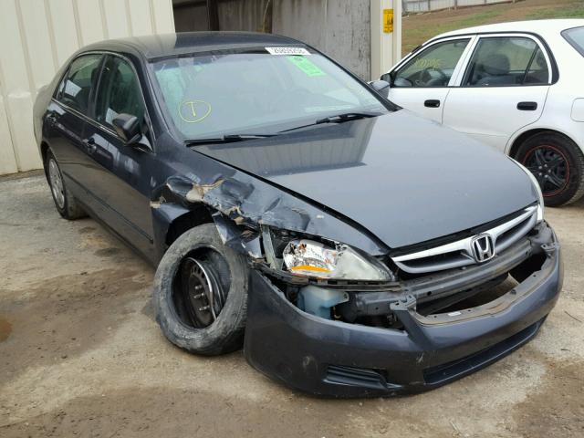 3HGCM56476G701665 - 2006 HONDA ACCORD LX GRAY photo 1