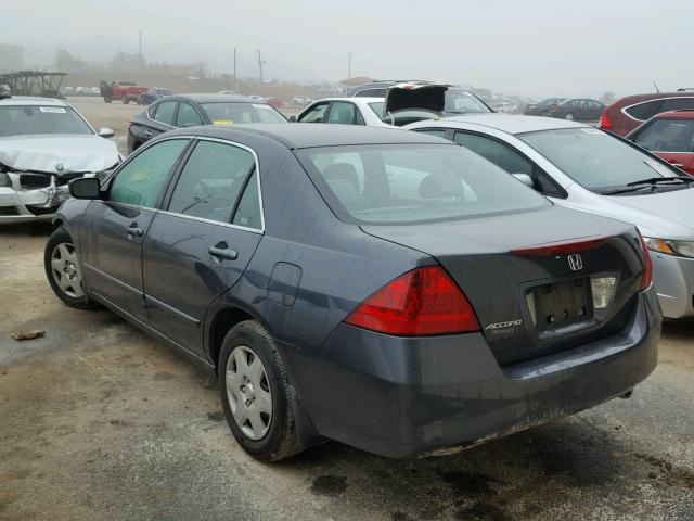 3HGCM56476G701665 - 2006 HONDA ACCORD LX GRAY photo 3