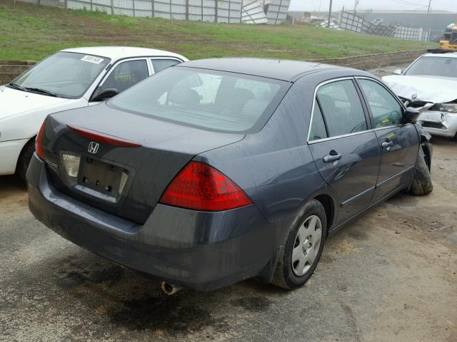 3HGCM56476G701665 - 2006 HONDA ACCORD LX GRAY photo 4