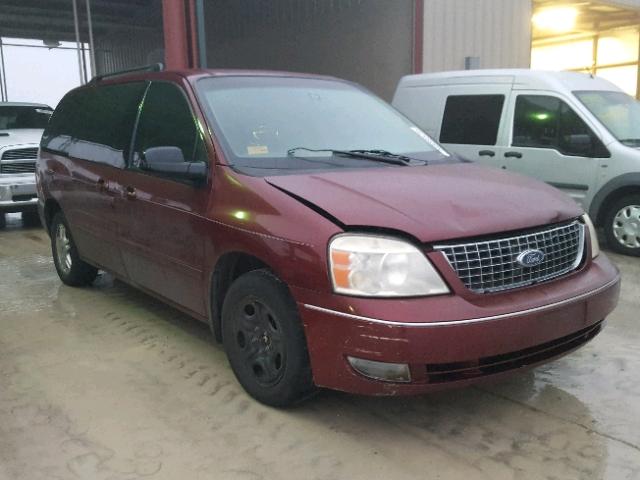 2FMZA52276BA42684 - 2006 FORD FREESTAR S RED photo 1