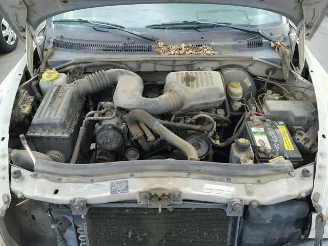 1B7FL26P7VS222435 - 1997 DODGE DAKOTA SILVER photo 7