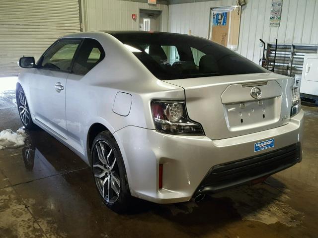 JTKJF5C76E3080234 - 2014 TOYOTA SCION TC 灰色 照片 3