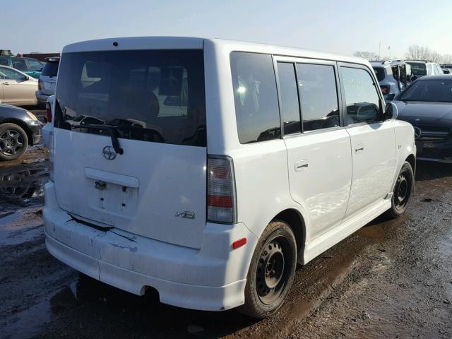 JTLKT324764103911 - 2006 TOYOTA SCION XB 白色 照片 4