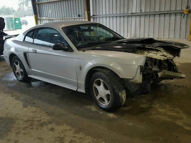 1FAFP40402F195961 - 2002 FORD MUSTANG SILVER photo 1