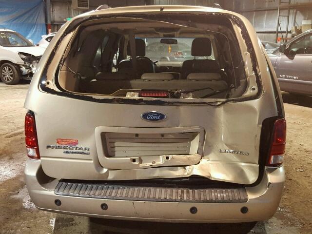 2FMDA58237BA19535 - 2007 FORD FREESTAR L GOLD photo 9