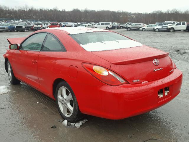 4T1CA30P64U022295 - 2004 TOYOTA CAMRY SOLA RED photo 3