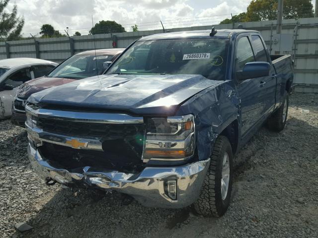 1GCVKREC4GZ248376 - 2016 CHEVROLET SILVERADO BLUE photo 2