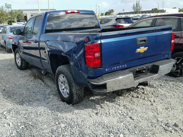 1GCVKREC4GZ248376 - 2016 CHEVROLET SILVERADO BLUE photo 3