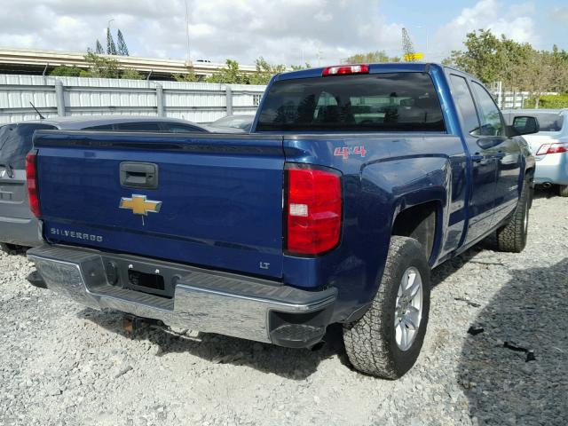 1GCVKREC4GZ248376 - 2016 CHEVROLET SILVERADO BLUE photo 4