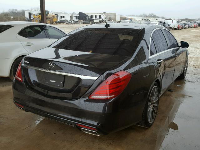 WDDUG8CB9FA188986 - 2015 MERCEDES-BENZ S 550 BLACK photo 4