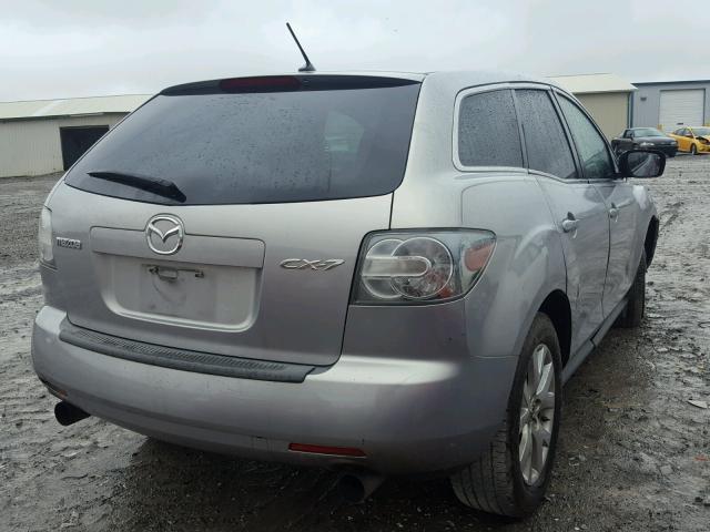 JM3ER293170109900 - 2007 MAZDA CX-7 SILVER photo 4