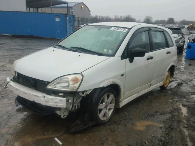 JS2RC62H465350849 - 2006 SUZUKI AERIO WHITE photo 2