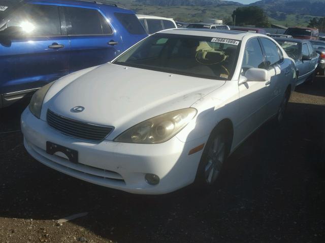 JTHBA30G755130001 - 2005 LEXUS ES 330 WHITE photo 2