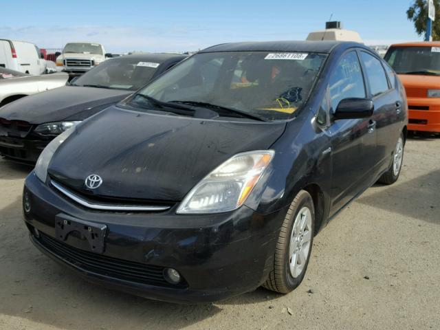 JTDKB20U763180585 - 2006 TOYOTA PRIUS BLACK photo 2