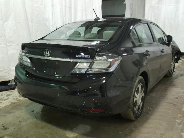 19XFB4F24FE201050 - 2015 HONDA CIVIC HYBR BLACK photo 4