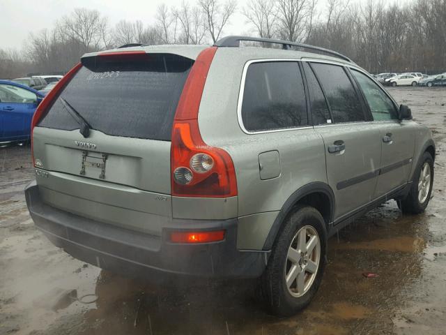 YV4CZ592X61285312 - 2006 VOLVO XC90 SILVER photo 4